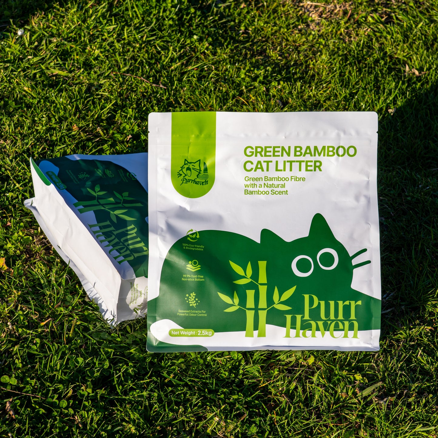 Green Bamboo Cat Litter