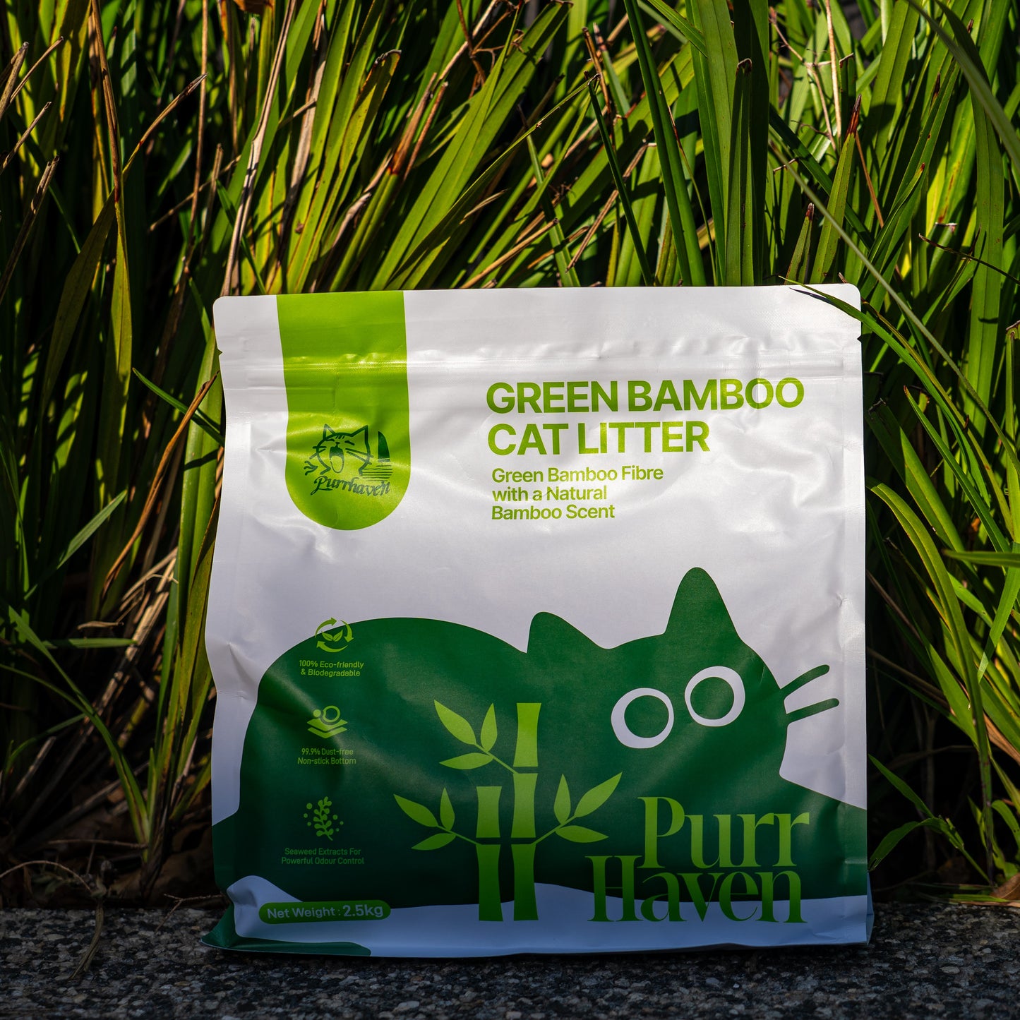 Green Bamboo Cat Litter