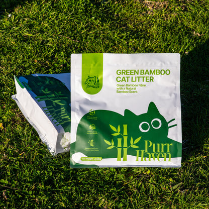 Green Bamboo Cat Litter
