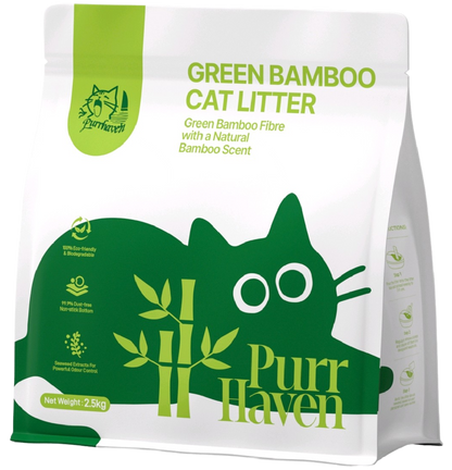 Green Bamboo Cat Litter
