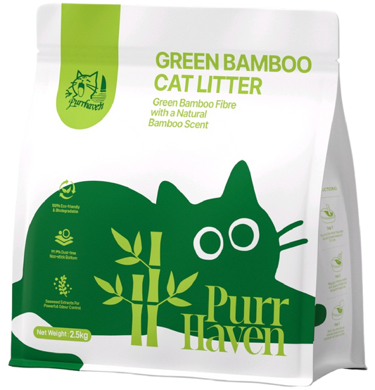 Green Bamboo Cat Litter