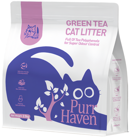 Green Tea Cat Litter
